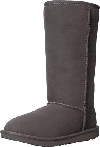 Image of UGG Kids K Classic Tall II Pull-on Boot, Grey, 5 M US Big Kid
