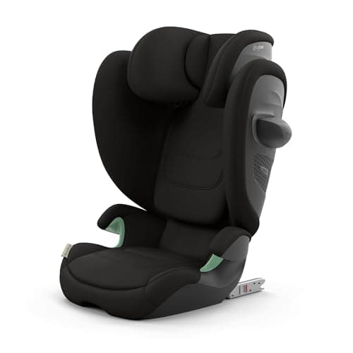Image of CYBEX Gold child car seat Solution G2 Comfort, For ages 3 to 12 year olds (100 - 150 cm), Max. 50 kg, For cars with and without ISOFIX, Magic Black (Black)