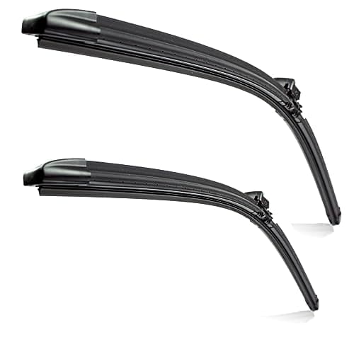 Image of Fits Land Rover Range Rover Sport L461 2022-onwards Heated Water Spray Front Wiper Blades Set 26"20" HY-093
