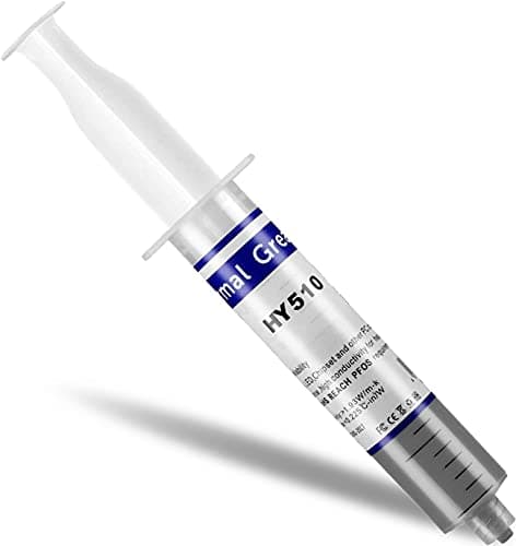 Image of MoneyQiu HY-510-25g Thermal Conductivity: >1.93W/m-k thermal heatsink paste grease Compound Carbon Based High Performance non-conductive for pc cpu gpu 25 Gram