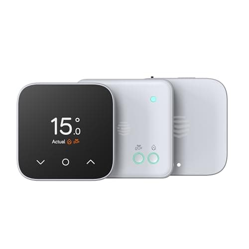 Image of Hive Thermostat Mini For Heating Control & Hot Water (Self Install), With Hive Nano 3 Hub (OpenTherm), White, A Conventional Boiler is Required