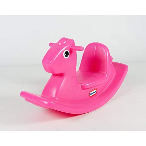 Image of Little Tikes Rocking Horse - Active Toy with Easy Grip Handles and Stable Seat for Extra Safety - Durable - Indoor and Outdoor - Magenta - Ages 18+ Months