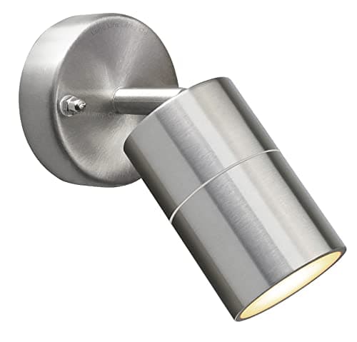 Image of Long Life Lamp Company Adjustable Outdoor Wall Light Stainless Steel IP44 35w (ZLC010) Zenon Lighting Collection