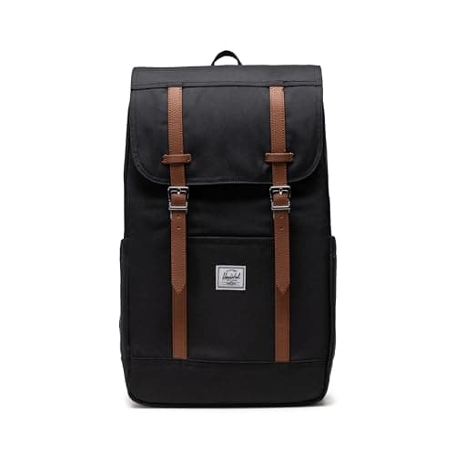 Image of Herschel Unisex's Retreat Backpack, Black, One Size