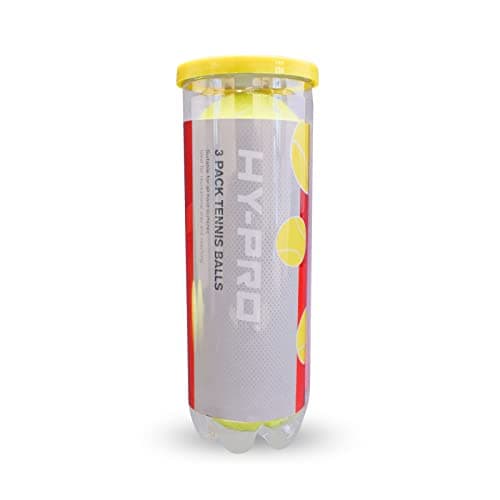 Image of Hy-Pro 3 Pack All Court Tennis Balls Training/Match Quality Premium Bounce