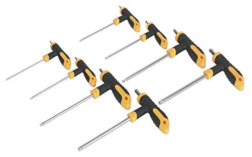 Image of Sealey S01070 T-Handle TRX-Star Key Set, 8 Pieces