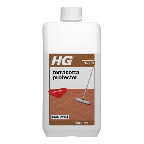 Image of HG Terracotta Floor Protector 84, Shine & Seal Polish, Barrier Protection Guard Layer for Natural Stone, Concentrated Mopping Cleaner with Fresh Scent - 1 Litre (192100106)