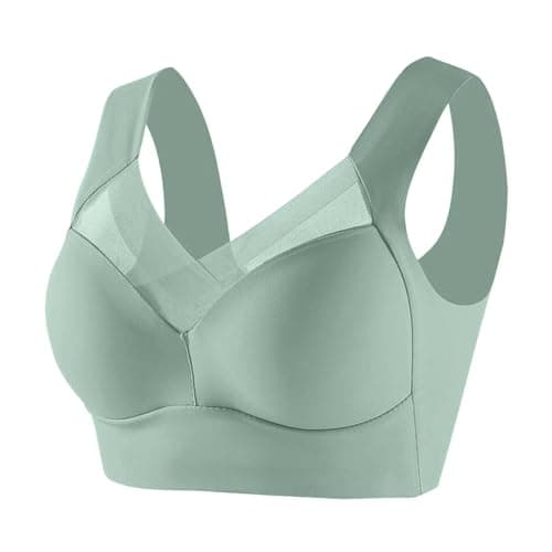 Image of Bra UK for Older Women Seamless Wmbra Posture Correcting Bra UK Wireless Bras for Women UK Full Coverage Pull Up Sport Bras for Seniors
