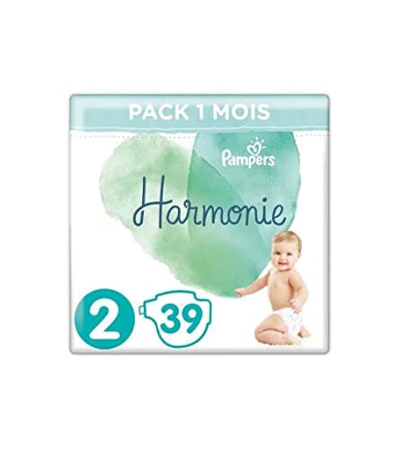 Image of Pampers - Pampers Harmonie Taille 2 4-8kg 39 couches - 8001090933485