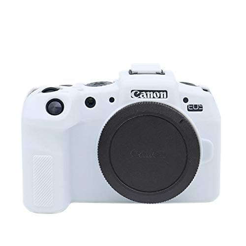 Image of TUYUNG Silicone Case Rubber Camera Case Protective Cover Skin for Canon EOS RP Digital SLR Camera - White