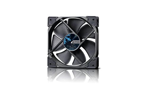 Image of Fractal Design Venturi HP-12 Black - PWM - Computer Fan - Silent Fan - High Airflow - Long Life Time - FDB-Bearings - Aerodynamically shaped struts – 12v - 120 mm - Black (Single)