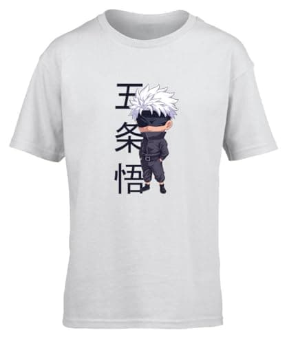 Image of Hippowarehouse Gojo Kids Children's Short Sleeve t-Shirt 3-4 Years White