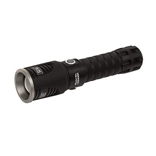 Image of Sealey Rechargeable Aluminium Torch with Adjustable Focus 5W SMD LED - LED4491