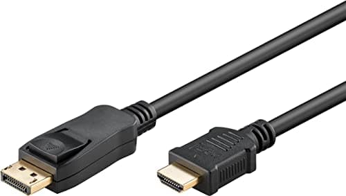 Image of Goobay 64846 - 2M DisplayPort 2.0 to HDMI 2.1 8K @ 60Hz Cable / 4K @ 144Hz High Speed / Black