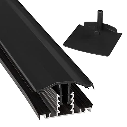 Image of Grey, 4m Snap Down Glazing Bar Exitex Capex 10-25mm for Timber Rafter