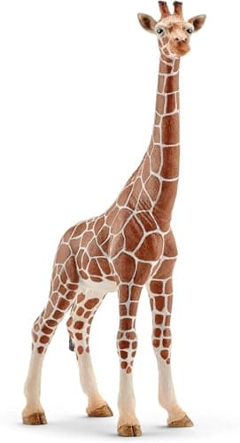 Image of Schleich Wild Life Giraffe Cow 14750, Detailed Animal Figures, Zoo Toy, Great Gift for Boys and Girls, Decoration for Birthday, Toy Figure from 3 Years, 9 x 4 x 17 cm