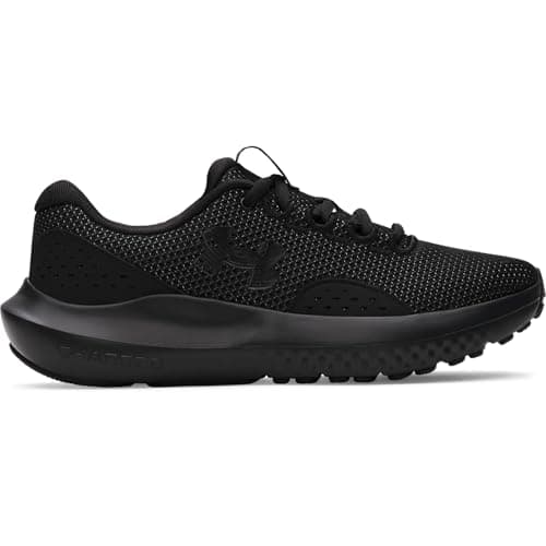 Image of Under Armour Womens Ua W Charged Surge 4 Running Shoe, Black, 8 UK