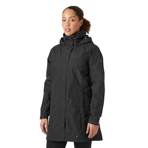 Image of Helly Hansen Women's W Aden Long Coat, Black, S