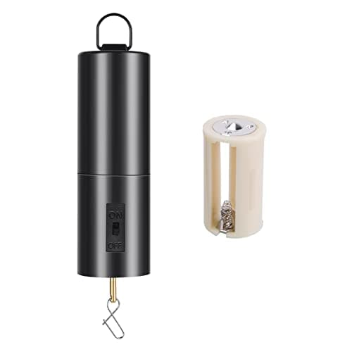 Image of Ainiv Wind Spinner Motor, 30RPM Rotating Motor for Wind Spinner, Hanging Battery Operated Rotating Motor with Battery Converters and Swivel Hook for Garden Home Decor
