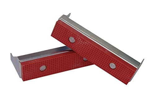 Image of Eclipse Professional Tools EFG3 Pair of Fibre Grips 4" for 4" Mechanics Vice, Red
