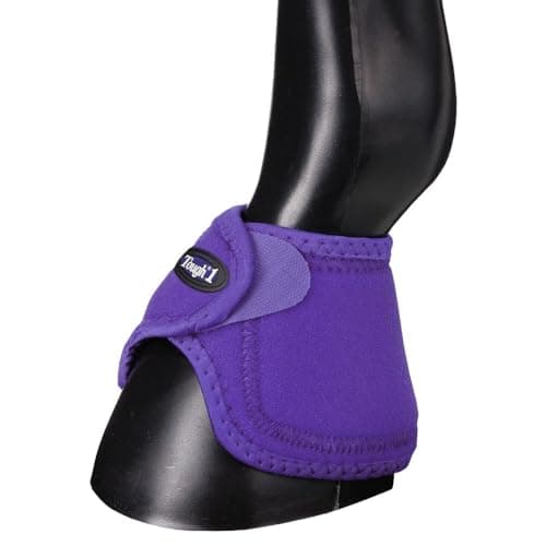Image of Tough 1 Performers 1St Choice No Turn Bell Boots, Purple, Medium