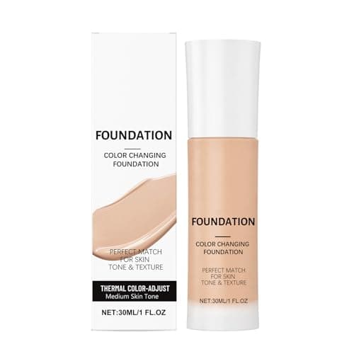 Image of Foundation For Mature Skin - Intelligent Color Correcting Foundation - 30ml/1 fl oz Lightweight Texture, Medium Coverage, Long-Lasting Natural Finish(Natural)