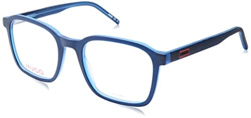 Image of HUGO Men's Hg 1202 Sunglasses, Blue, 53, blue