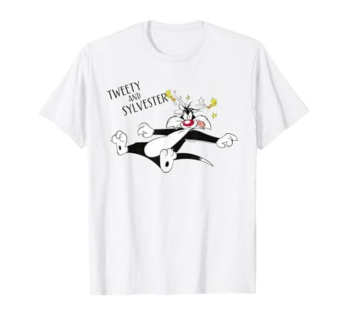 Image of Looney Tunes Tweety And Sylvester T-Shirt