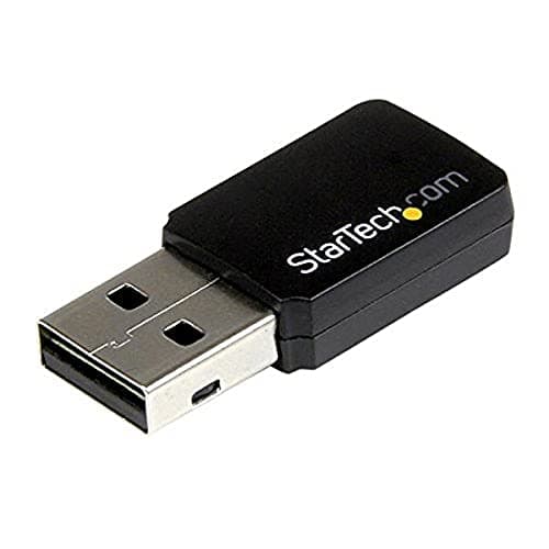 Image of StarTech.com USB 2.0 AC600 Mini Dual Band Wireless-AC Network Adapter - 1T1R 802.11ac WiFi Adapter - 2.4GHz / 5GHz USB Wireless (USB433WACDB)