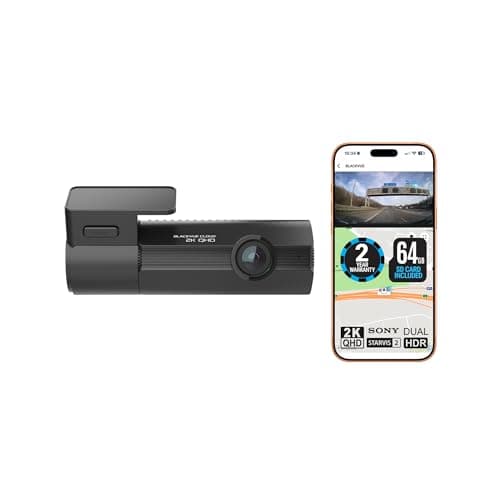 Image of BlackVue Elite 8 1CH 64GB Dash Cam - UK Edition - 2K QHD Dashcam, STARVIS 2, HDR, Wi-Fi, GPS, Night Vision, Power-Saving Parking Mode, 4G LTE Ready, App & Cloud Features