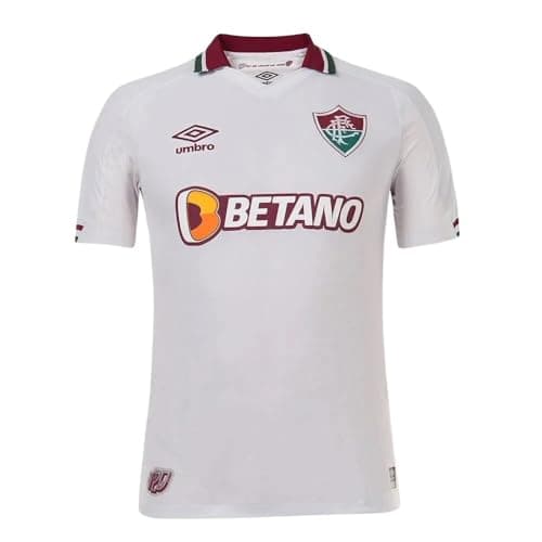 Image of Umbro Fluminense FC Men's Away Soccer Jersey Football Shirt 2022, White, S