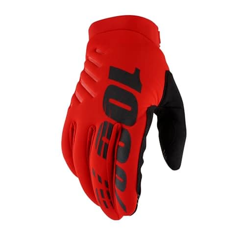 Image of 100% Brisker Gloves | Full Finger Waterproof Winter Cycling Gloves, Insulated, Windproof, Anti-Slip Mountain Bike Gloves | Racing, MTB, Riding, Cycling | S-XXL