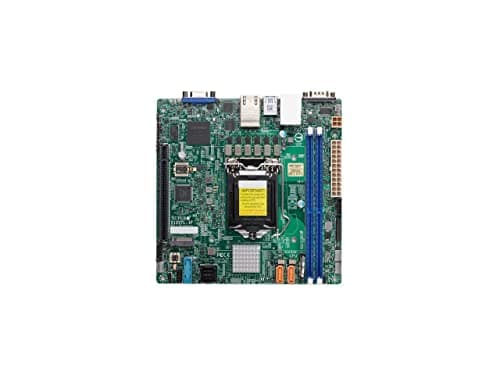 Image of Supermicro X12STL-IF Mini-ITX Server Motherboard C252 LGA-1200, Daul LAN 1GbE