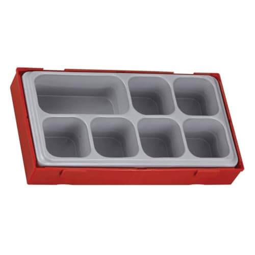Image of Teng Tools Empty Storage Tray with 7 Compartments - TT01,Silver