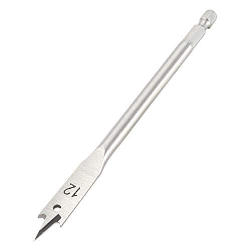 Image of Trend Snappy 12mm Diameter Flat Bit with Centre Point & Cutting Spurs for Fast Drilling In Timber, SNAP/FB/12