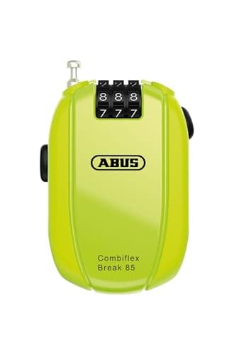 Image of ABUS Combiflex cable lock - lock for securing skis, helmets, pushchairs and luggage - various lengths and strengths