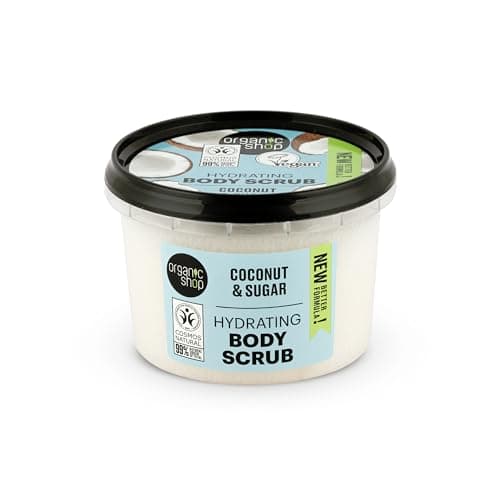 Image of Organic Shop 250ml Body Scrub Hydrating Coconut
