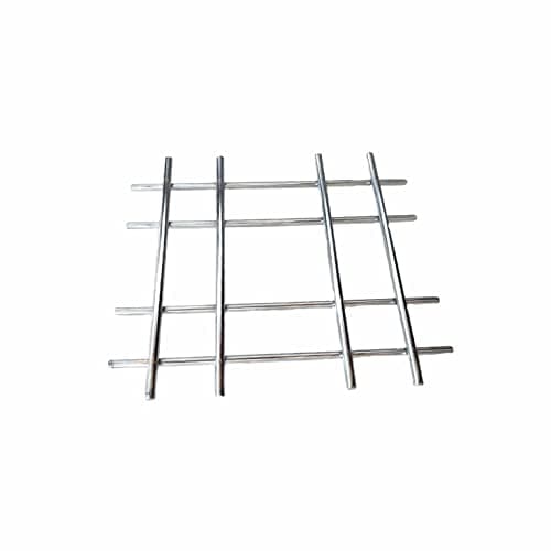 Image of SUL Stainless Steel Trivet, Pan stands for worktop-worktop savers for kitchen heat resistant Pan Stand-Heat Resistant saucepan protector-Kitchen Worktop Protector (Steel Cross Trivet 20x20cm)