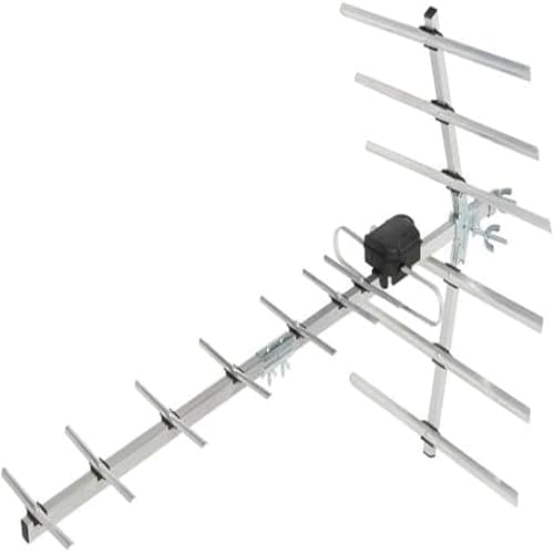 Image of Outdoor TV Aerial, SLx 14 Element Yagi 4G & 5G Filtered Compact Outdoor Digital HD TV Antenna