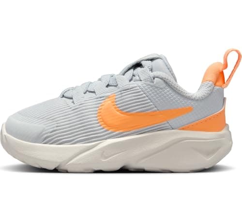 Image of Nike Unisex Kid's Star Runner 4 Schuh für Babys und Kleinkinder Shoe, Pure Platinum Peach Cream Echo Pink, 9.5 UK Child