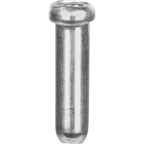 Image of SHIMANO End Cap for Gear Cable Silver Size 1.2 mm