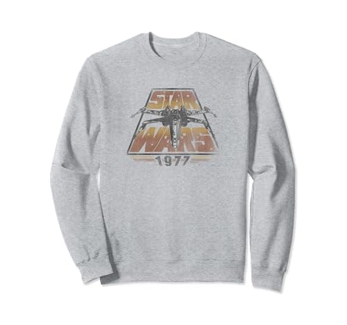 Image of Star Wars X-Wing 1977 Vintage Retro Sweatshirt