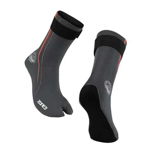 Image of ZONE3 Active-Flex Neoprene Swim Socks Offer Protection/Thermal Insulation For Your Feet