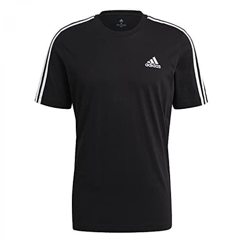 Image of adidas Mens T-Shirt (Short Sleeve) M 3S Sj T, Black/White, GL3732, 3XL EU