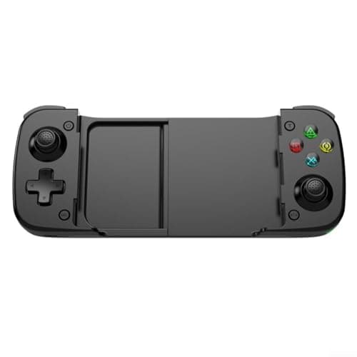 Image of HpLive Stretchable Gaming Controller with Hall Effect Joystick Quick Fire Button for Switch/for PC/for Android/for iOS, Black(Black)