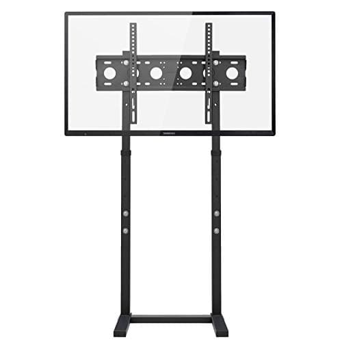Image of UNHO TV Floor Stand, Tall TV Stand Height Adjustable TV Mount Stand Free Standing TV Bracket for 32”-65” Flat Panel LED LCD Screens Max VESA 600x400 up to Loading Weight 40KG