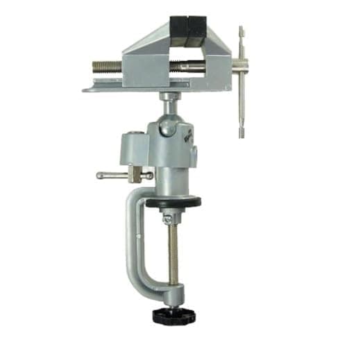 Image of KATSU Universal Table Vice 3 Inch Aluminum Alloy Mini Table Clamp 360° Swivel Base Bench Clamp for Woodworking Hobby Jewlery Work 40231901