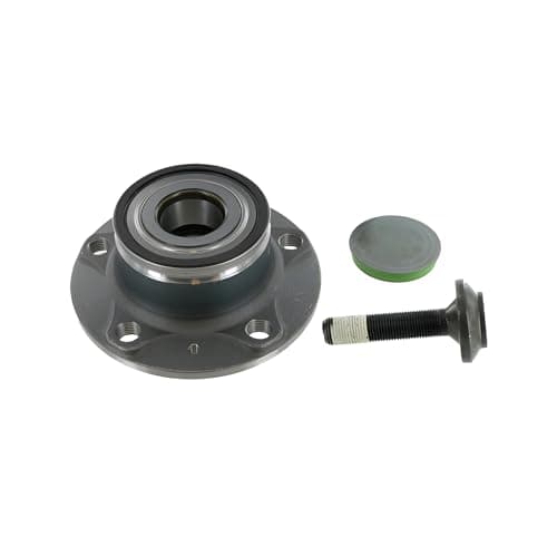 Image of SKF Wheel Bearing Kit With Integrated ABS Sensor VKBA 6558 Rear Axle Position Height 103 mm Length 151 mm Width 154 mm - OE Quality