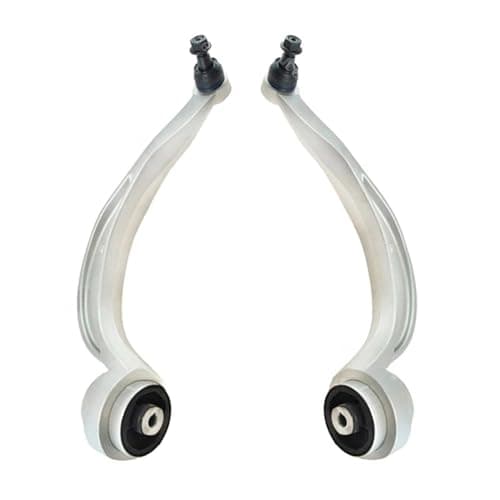 Image of 2Pcs Front Lower Suspension Control Arm For AUDI A4 B8 A5 Q5 S5 2008 2009 2010 8K0407693F Curved Rearward Swing Arms Kit