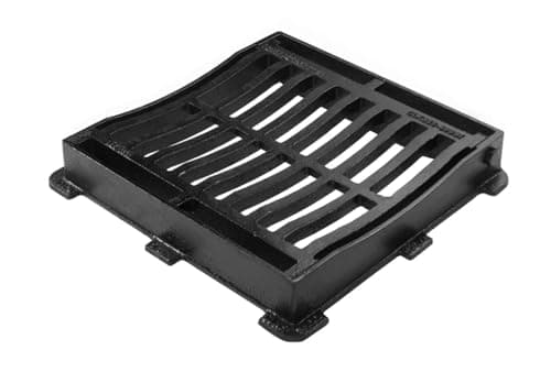 Image of Clark Drain CD58DDI Gully Grate & Frame 350mm x 333mm x 50mm B125 Hinged Ductile Iron